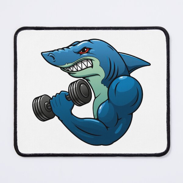Item preview, Shark Dumbbell Exercise Workout Fitness designed and sold by treasure-crafts.