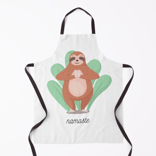 Item preview, Namaste - sloth in yoga pose designed and sold by Maria de Sousa Osorio.