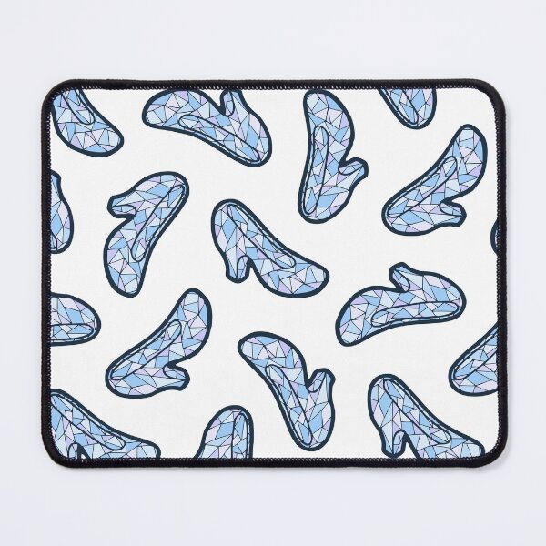 Item preview, Glass Slipper Pattern in White designed and sold by evannave.
