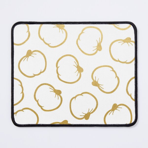 Item preview, Gold and White Pumpkin Pattern designed and sold by evannave.