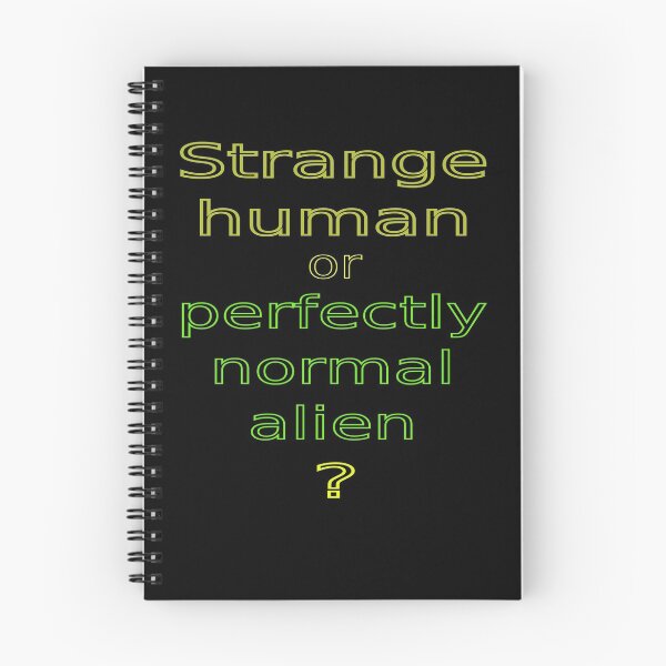 Item preview, strange human designed and sold by CottagePop.