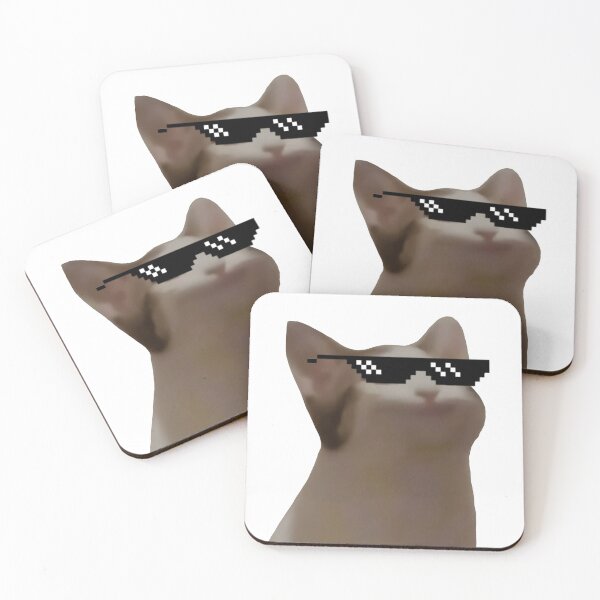 Item preview, Popcat Click Deal With It Cat designed and sold by daniqsa.