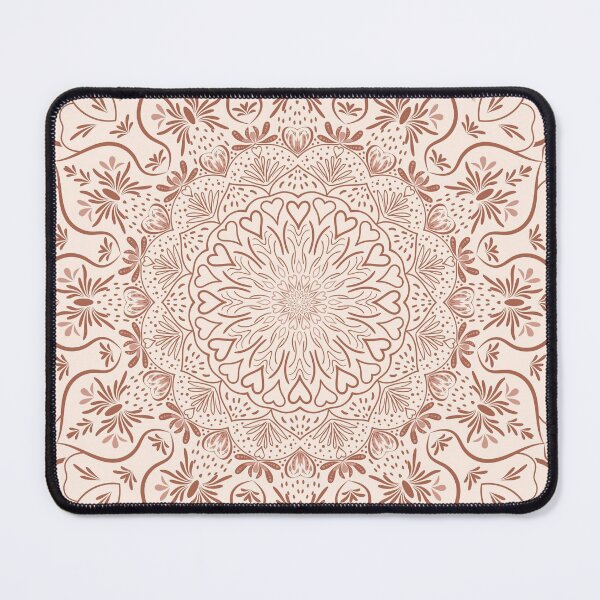 Vista previa del artículo con la obra «Elegante mandala boho en tonos tierra», diseñado y vendido por Eng-Sun.