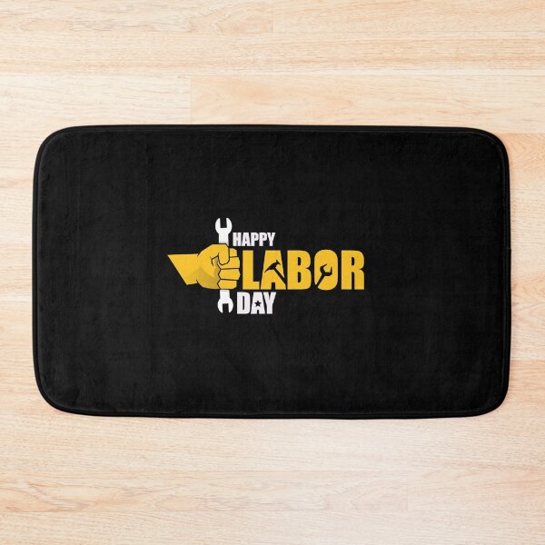 Item preview, Happy Labor Day With Clenched Fist designed and sold by FoxLand.