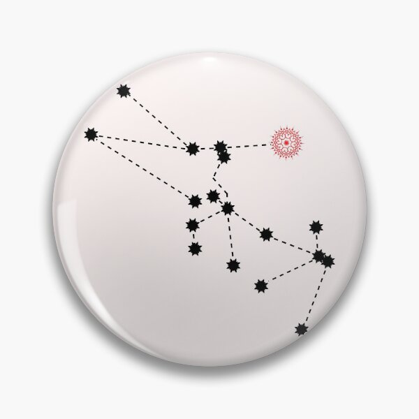 Item preview, Krittika Nakshatra Hindu Vedic Sidereal Astrology Constellation designed and sold by EndlessDoodles.