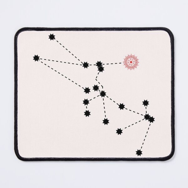 Item preview, Krittika Nakshatra Hindu Vedic Sidereal Astrology Constellation designed and sold by EndlessDoodles.