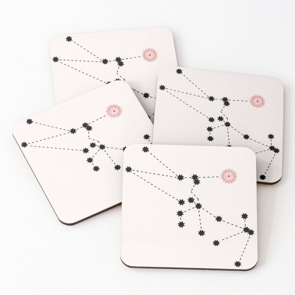 Item preview, Krittika Nakshatra Hindu Vedic Sidereal Astrology Constellation designed and sold by EndlessDoodles.