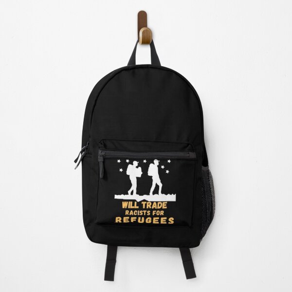Item preview, Will Trade Racists For Refugees designed and sold by Buzzbazaar.
