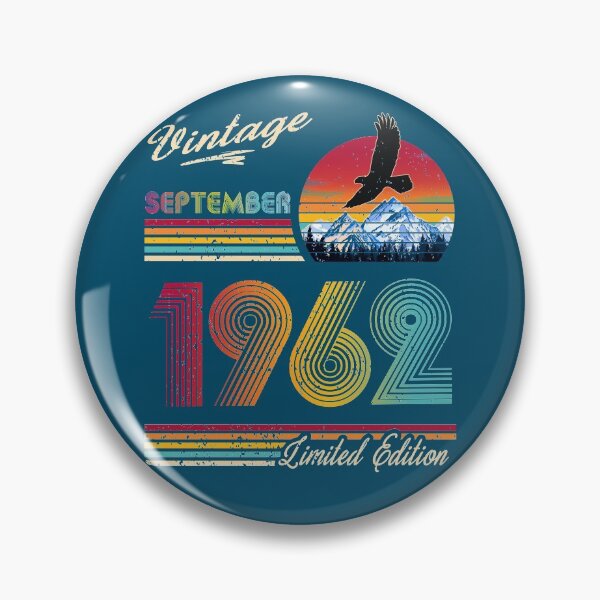 Item preview, September 1962 Birthday designed and sold by GreenSplash.