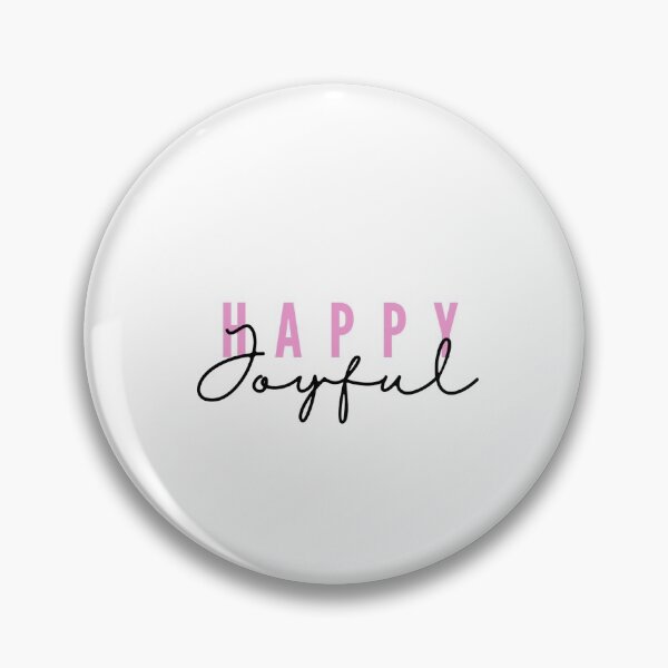Item preview, Happy joyful - pink designed and sold by BlueThrow.