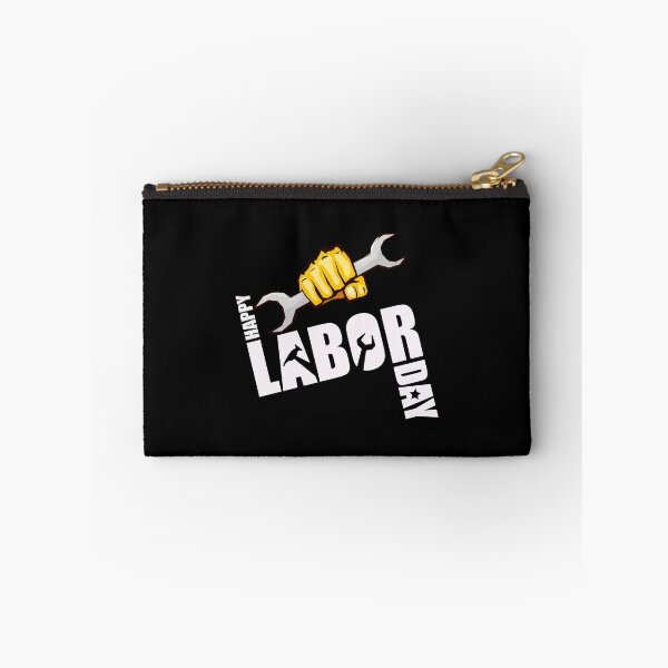 Item preview, Happy Labor Day With Clenched Fist designed and sold by FoxLand.