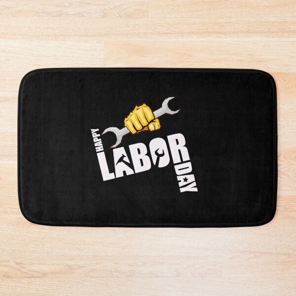 Item preview, Happy Labor Day With Clenched Fist designed and sold by FoxLand.
