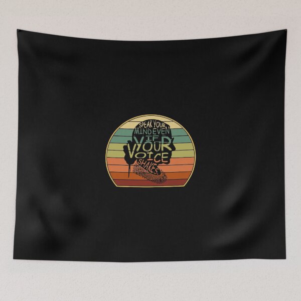 Item preview, Vintage Speak Your Mind Even If Your Voice Shakes designed and sold by herwinv.