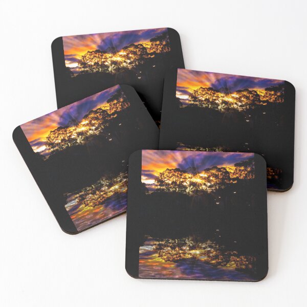 Item preview, Sunrise Through The Bosque De Monay Reflected designed and sold by alabca.