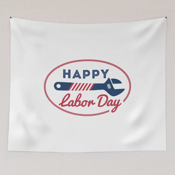 Item preview, Happy Labor Day With Gears designed and sold by FoxLand.