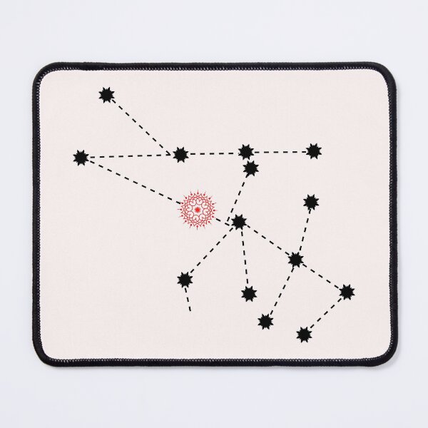 Item preview, Rohini Nakshatra Hindu Vedic Sidereal Astrology Constellation designed and sold by EndlessDoodles.