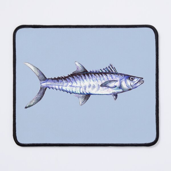 Item preview, King Mackerel Kingfish Drawing designed and sold by Michelebuttons.