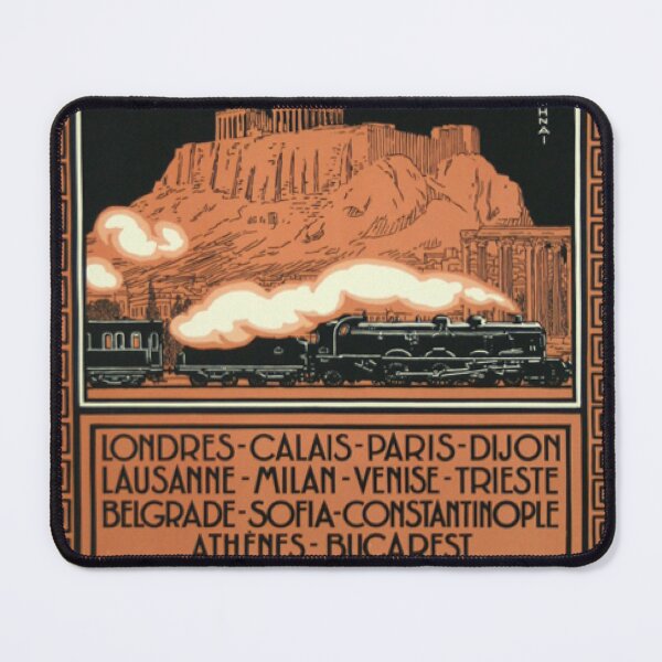 Item preview, Simplon Orient Express - Vintage Train Travel Print Vintage Travel Art Deco Orient express designed and sold by cutesy.