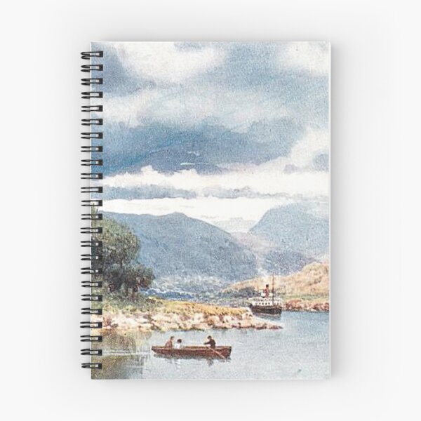 Item preview, Vintage Illustration of Loch Lochy, Caledonian Canal designed and sold by yourscotland.