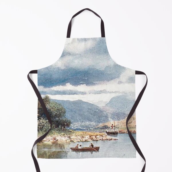 Item preview, Vintage Illustration of Loch Lochy, Caledonian Canal designed and sold by yourscotland.