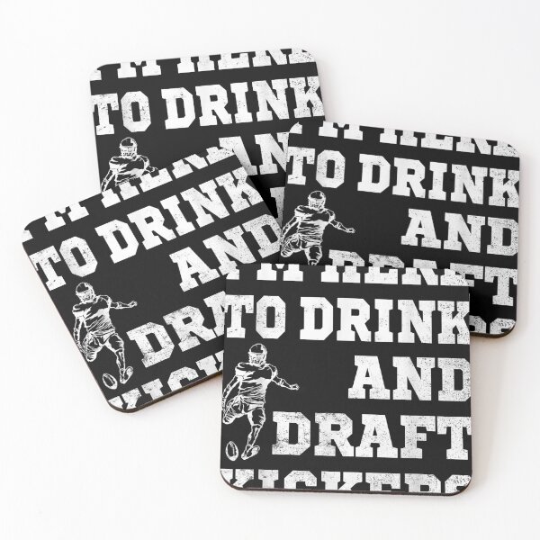 Item preview, Mens I'm Here To Drink And Draft Kickers Football Fantasy designed and sold by sanchezburns.