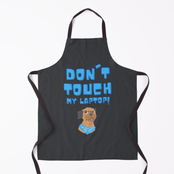 Item preview, Don't touch my laptop! designed and sold by AlinaOz.