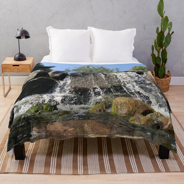 Item preview, Water Falling Over Rocks designed and sold by KMHPhotography.