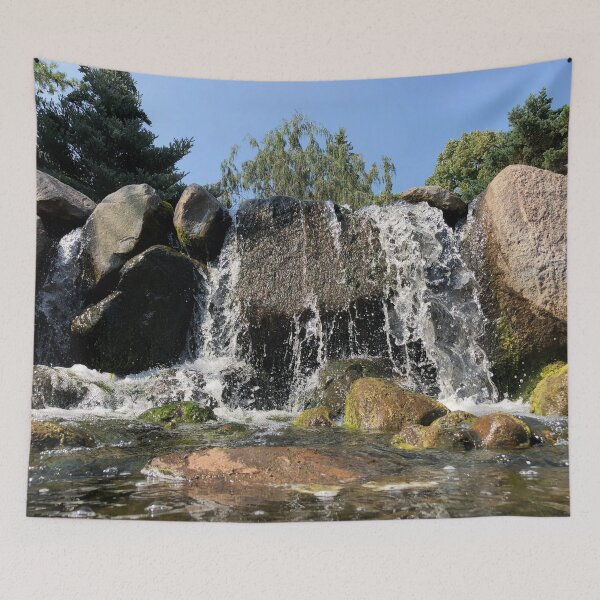 Item preview, Water Falling Over Rocks designed and sold by KMHPhotography.
