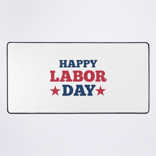 Item preview, Happy Labor Day With 2 Stars designed and sold by FoxLand.