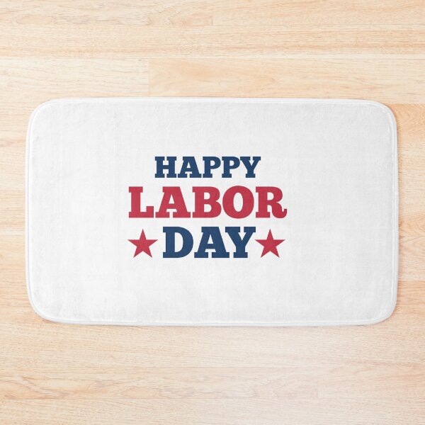 Item preview, Happy Labor Day With 2 Stars designed and sold by FoxLand.