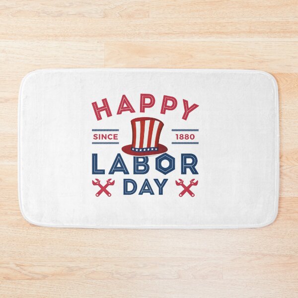 Item preview, Happy Labor Day Since 1880 designed and sold by FoxLand.
