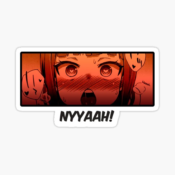 Ahegao Face Meme Anime Sexy O Face 2x3 Removable Morale Patch With