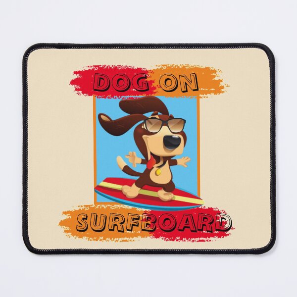 Item preview, Dog on Surfboard designed and sold by HandyDesign22.