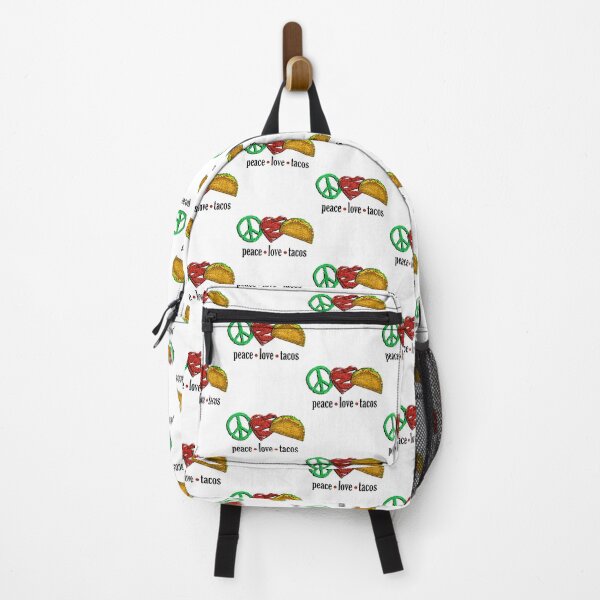 Item preview, Peace Love Tacos-gift idea for taco lovers designed and sold by BRtisticDesigns.