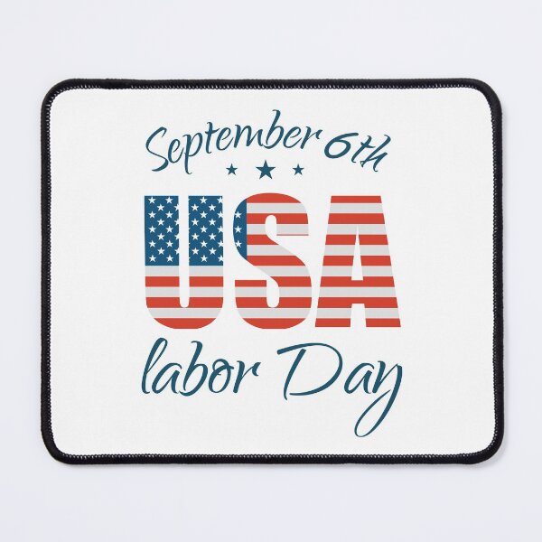 Item preview, September 6th USA Labor Day designed and sold by FoxLand.