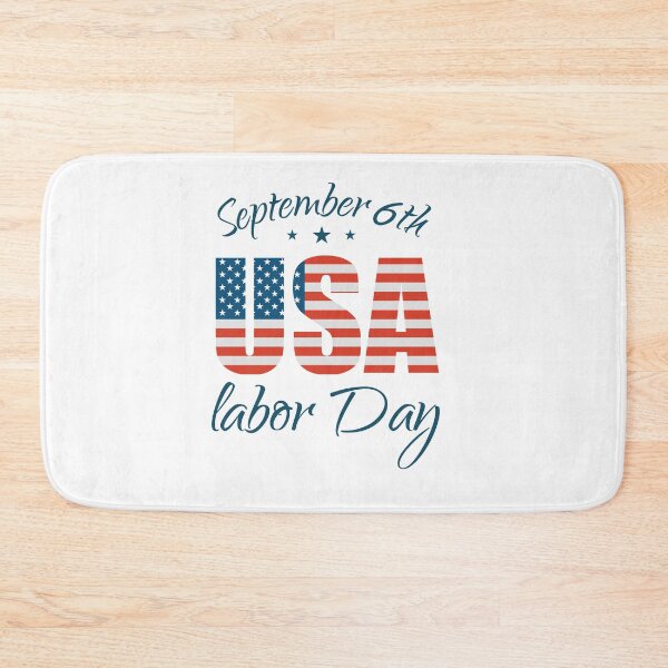 Item preview, September 6th USA Labor Day designed and sold by FoxLand.