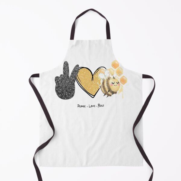 Item preview, Peace Love Bees, gift for bee lovers or bee keepers designed and sold by BRtisticDesigns.