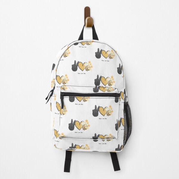 Item preview, Peace Love Bees, gift for bee lovers or bee keepers designed and sold by BRtisticDesigns.