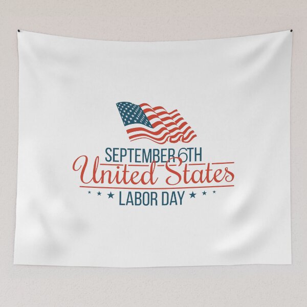 Item preview, September 6th United States Labor Day designed and sold by FoxLand.