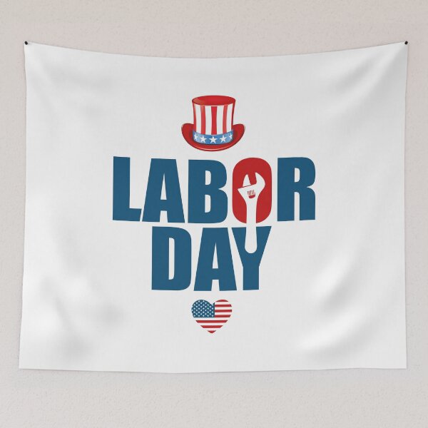 Item preview, Labor Day A National Holiday Of The United States designed and sold by FoxLand.