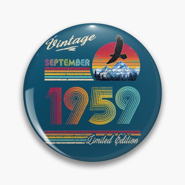 Item preview, September 1959 Birthday designed and sold by GreenSplash.