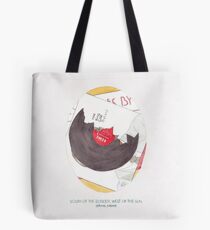 Haruki Murakami's South of the Border, West of the Sun Watercolour Novel Illustration Tote Bag