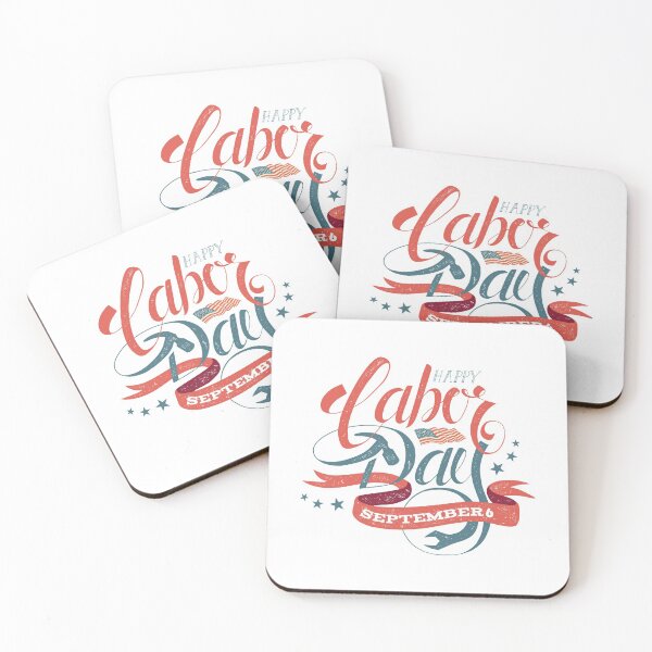 Item preview, Hand Lettering Happy Labor Day In September designed and sold by FoxLand.