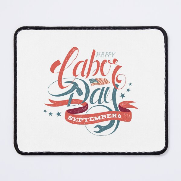 Item preview, Hand Lettering Happy Labor Day In September designed and sold by FoxLand.