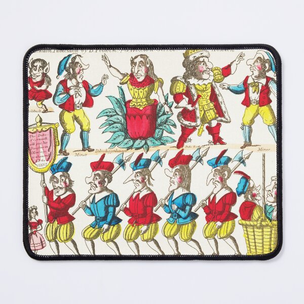 Item preview, Vibrant characters from Jack the Giant Killer vintage illustration designed and sold by Vintage Designs +.