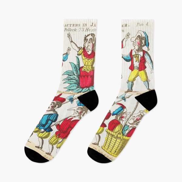 Item preview, Vibrant characters from Jack the Giant Killer vintage illustration designed and sold by Vintage Designs +.
