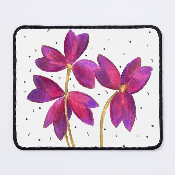 Item preview, Oxalis Purple Clover Shamrock Flower designed and sold by Michelebuttons.