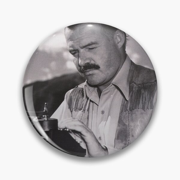 Item preview, Ernest Hemingway designed and sold by Loveartideas.
