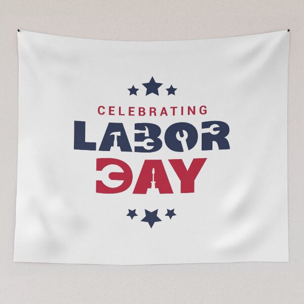 Item preview, Celebrating Labor Day designed and sold by FoxLand.