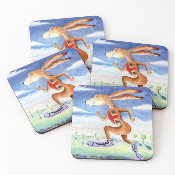 Item preview, Moon Runner, Hare running for GB in Plimpsols! designed and sold by al hayball.